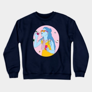 Mon oeil Crewneck Sweatshirt